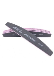 10pcs/lot Professional Nail File 100/180 Grinding Polishing Buffer Maquiagem Profissional Completa Washable Nail Files Tool