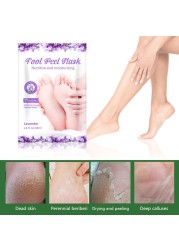 Feet Exfoliating Foot Masks Pedicure Socks Peeling Scrub for Feet Mask Remove Dead Skin Heels Foot Peeling Mask for Feet Spa