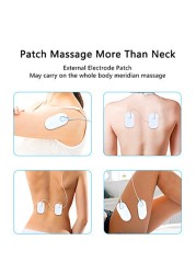 Cervical Electric Neck and Back Body Massager Machine Neck Massage Hardware Tool Relaxation Device Health Beauty