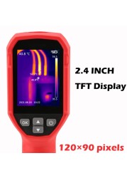 UNI-T UTi120S Infrared Thermal Imager -20~400°C Industrial Test Thermal Imaging Camera Handheld USB Infrared Thermometer Hunting