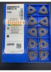 WNMG080404 WNMG080408 HA PC9030 Insert 100% Original High Quality External Turning Tool WNMG Carbide Insert for Stainless Steel