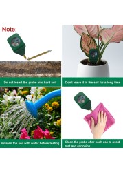 Soil Moisture Tester Hygrometer Detector Outdoor Indoor Home Garden Plant Flower Hygrometer Hygrometer Sensor Testing Tool