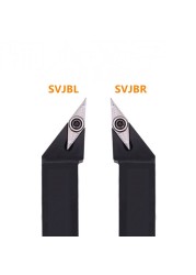 SVJBR 1010 SVJBR1212H11 SVJBR1616H11 Lathe Turning Tools Holder External Tools Carbide Insert VBMT SVJBR2020K11 SVJBR2525