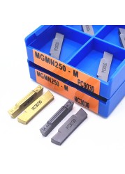 MGMN150 MGMN200 MGMN250 MGMN300 MGMN400 MGMN500 G NC3020 3030 PC9030 Slitting Carbide Insert Parting & Turning Tool MGMN