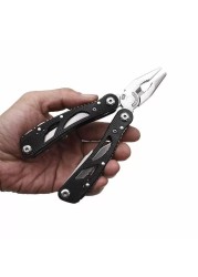 GOWKE Multi Knife Cutting Pliers Saw Kit Folding Knives Screwdriver Bit Set Outdoor Foldaway Camping Hand Emergency Heraminas