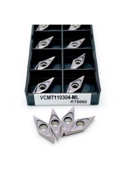 High Quality VCMT110304 VCMT110302 VCMT110301 ML CNC Cylindrical Carbide Tools Metal Turning Tools VCMT 110304 Turning