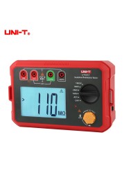 Uni-T Insulation Resistance Tester UT501C 100V 250V 500V 1000V Digital Megohmmeter 5GΩ High Voltage Motor Cable Ohm Megommeter