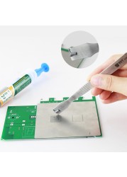 38g Tin Soldering Paste Welding Supplies Melting Point Medium Temperature 183C No Clean Liquid Syringe Flux Soldering Repair Tools