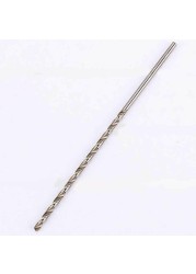 5pcs Extra Long HSS High Speed ​​Steel Drill Bit Set 2mm/3mm,3.5mm,4mm,5mm Bit Straight Shank Drill Bits for Electric Drills