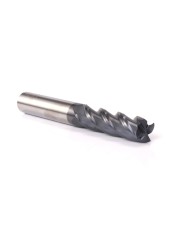 Endmill Cutting HRC50 4 Flute 4mm 5mm 6mm 8mm 12mm Metal Alloy Carbide Milling Tungsten Steel Milling Cutter End Mill Tools