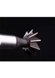 BB HSS Dovetail Cutter 45 55 60 Degree 8mm 16mm 25mm Dovetail End High Speed ​​Steel Mill