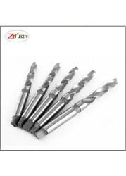 HSS Reaming Drill 13 14 15 16 17 18 19 20 25 30 35 40mm High Quality High Speed ​​Steel Morse Code 1 2 3 4 5# Taper Shank Twist Drill