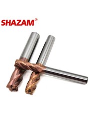 قاطعة المطحنة سبيكة طلاء التنغستن الصلب أداة التصنيع باستخدام الحاسب الآلي Maching Hrc55 Endmill SHAZAM أعلى قاطعة المطحنة عدة أدوات آلة طحن