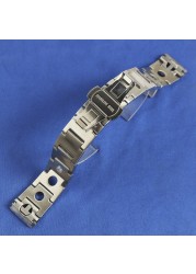 20mm Watch Accessories Strap For Tissot 1853 PRS516 T91 T021 Watch Band Solid Stainless Steel High Quality Watch Bracelet