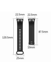 Silicone Replacement Wristband For Xiaomi Huami Amazfit Core A1702 English Version Meidong Smart Wristband