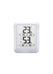 PROTMEX PT19DE LCD Digital Thermal Hygrometer Indoor Outdoor Temperature Hygrometer With Folding Arc C/F Function Switch