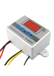 Easily Carry Temperature Controller 10A Thermostat Control W3002 Digital Switch With Probe Sensor Lightweight Instrumentation