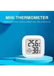 Mini indoor temperature hygrometer easy to read digital hygrothergraph Precision measuring instrument Practical easy to install