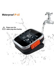 AidMax WR01 Rainproof Wireless Cooking Meat Thermometer with Food Grade Probes for Outdoor BBQ Kitchen Tools Grill Tool