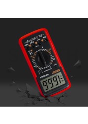 ANENG AN9205A LCD Digital Multimeter Display 1999 Counts Digital Multimeter Portable AC/DC Voltmeter Ammeter Resistance Tester