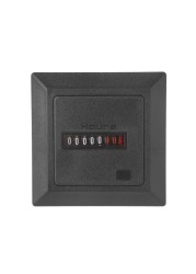 HM-1 Timer Square Counter Digital 0-99999.9 Hour Meter Hourmeter Gauge 0.3W AC220-240V / 50Hz AC