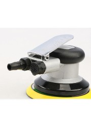 5 inch/6 inch Non-Vacuum Matte Surface Circular Pneumatic Sander Random Orbital Wood Sander Polisher Grinding Machine