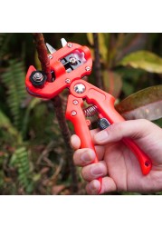 Garden tools grafting machine with 8 blades afforestation knife grafting tools cutting shears pruner cutting kit