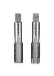 2pcs Hss Right Hand Tap Drill Hand Tools Screw Thread Metric Plug Taps M2 M3 M4 M5 M6 M8 M10 M12 M16 M20 M22 M24 M27 M30