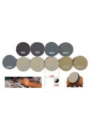 50pcs 75mm sanding disc 3 inch 400-10000 grit hook loop sandpaper round sanding disc sand paper waterproof for wet and dry paper