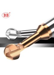 T-shaped ball cutter, solid carbide, 3D, R2 R3 R4 R5 R6, hard metal, steel, aluminum, copper, iron