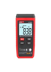 UNI-T UT306A صغيرة LCD الأشعة تحت الحمراء ميزان الحرارة-35 ~ 300C -31 ~ 572F الليزر الأحمر مقياس الحرارة C/F pyrmeter الأصلي