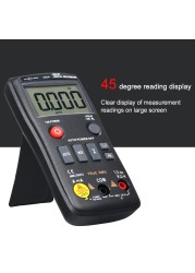 RICHMETERS Digital Multimeter Professional 8000 Capacity AC/DC Temperature Measurement Backlit Flash Light