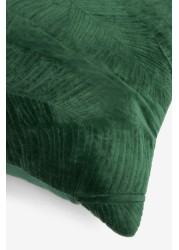 Textured Leaf Cushion