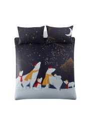 Sara Miller Polar Bears Duvet Cover and Pillowcase Set