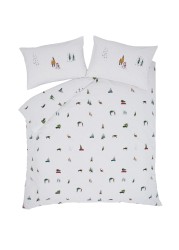 Sophie Allport Home For Christmas Duvet Cover And Pillowcase Set