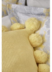 Katie Piper Knit Reset Pom Pom Cushion