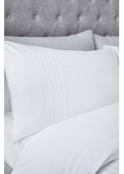 Serene Amalfi Pin Tuck Duvet Cover and Pillowcase Set