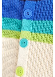 Little Bird Rainbow Knitted Cardigan