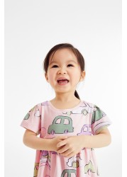 Short Sleeve Jersey Dress (3mths-7yrs)