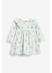 2 Pack Long Sleeved Floral Baby Dresses (0mths-3yrs)