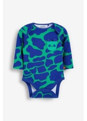 Long Sleeve Baby Bodysuits 3 Pack (0mths-3yrs)