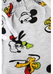 Brand Threads Disney Mickey Mouse Boys BCI Cotton Daywear Set Ages 1-5