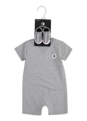 Converse Baby Romper and Bootie Set