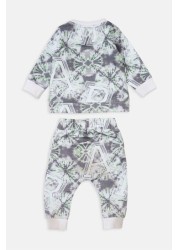 Angel & Rocket Green Arlo Tie Dye Set