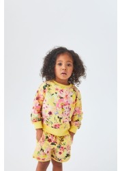 Baker by Ted Baker Floral Sweatshirt and Shorts Set