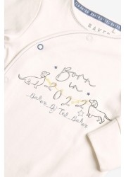 Baker by Ted Baker White Born in 2022 Sleepsuit