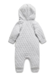 Purebaby Quilted Growsuit