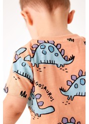 All Over Printed T-Shirt and Shorts Set (3mths-7yrs)