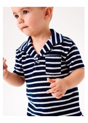 Towelling Revere Polo and Short Set (3mths-7yrs)