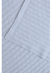 Pointelle Baby Blanket